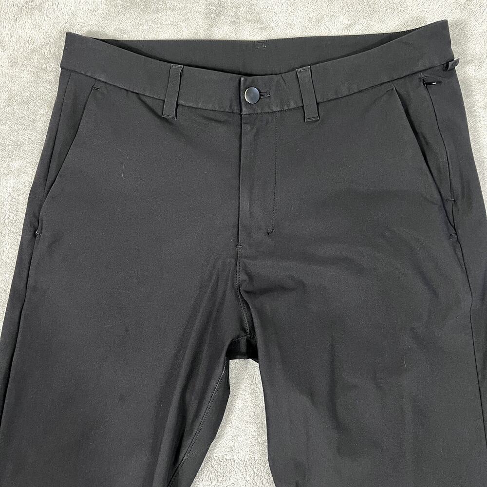 Lululemon ABC Black Pants Men's‎ 32 Performance Stretch Golf